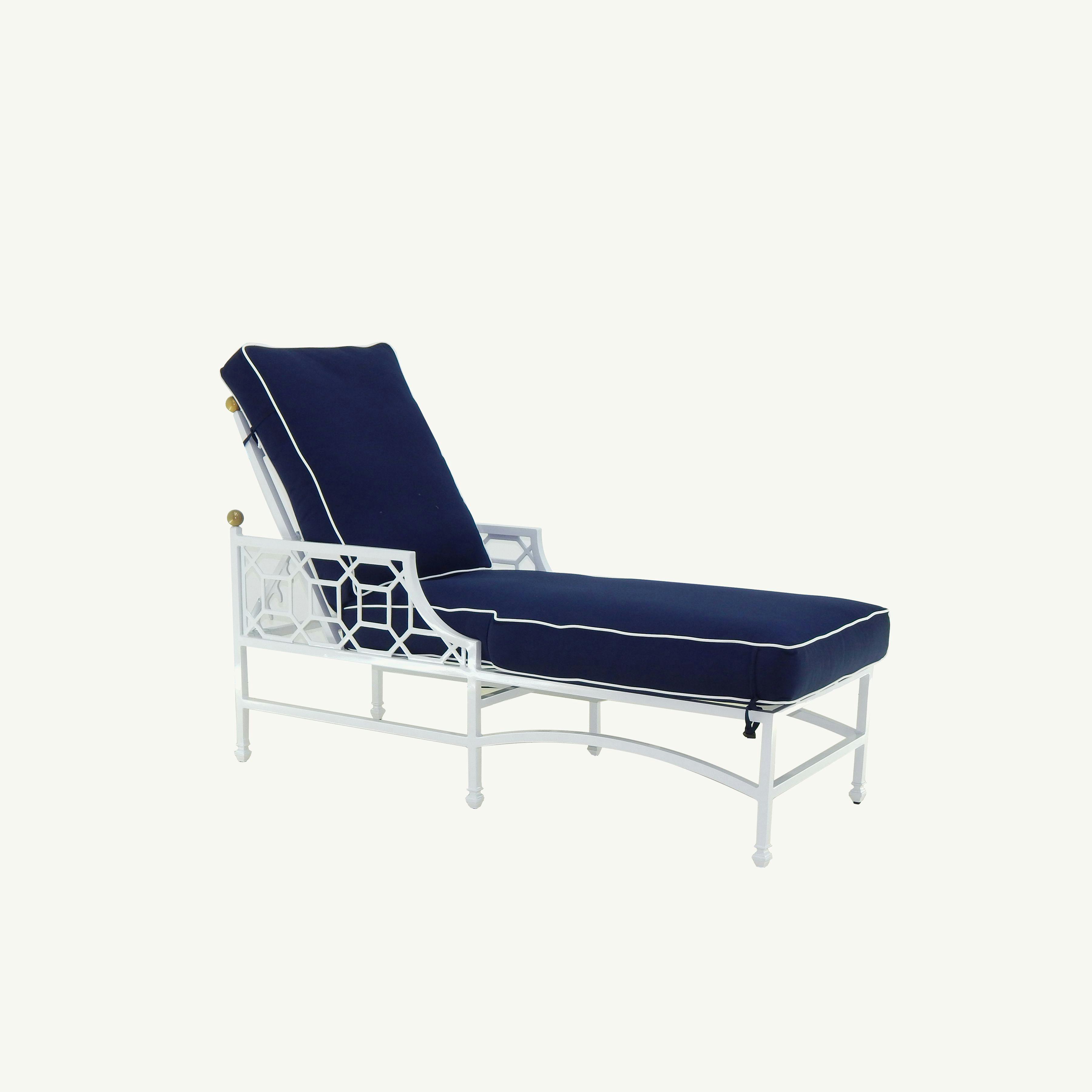 Barclay Butera Adjustable Cushioned Chaise Lounge