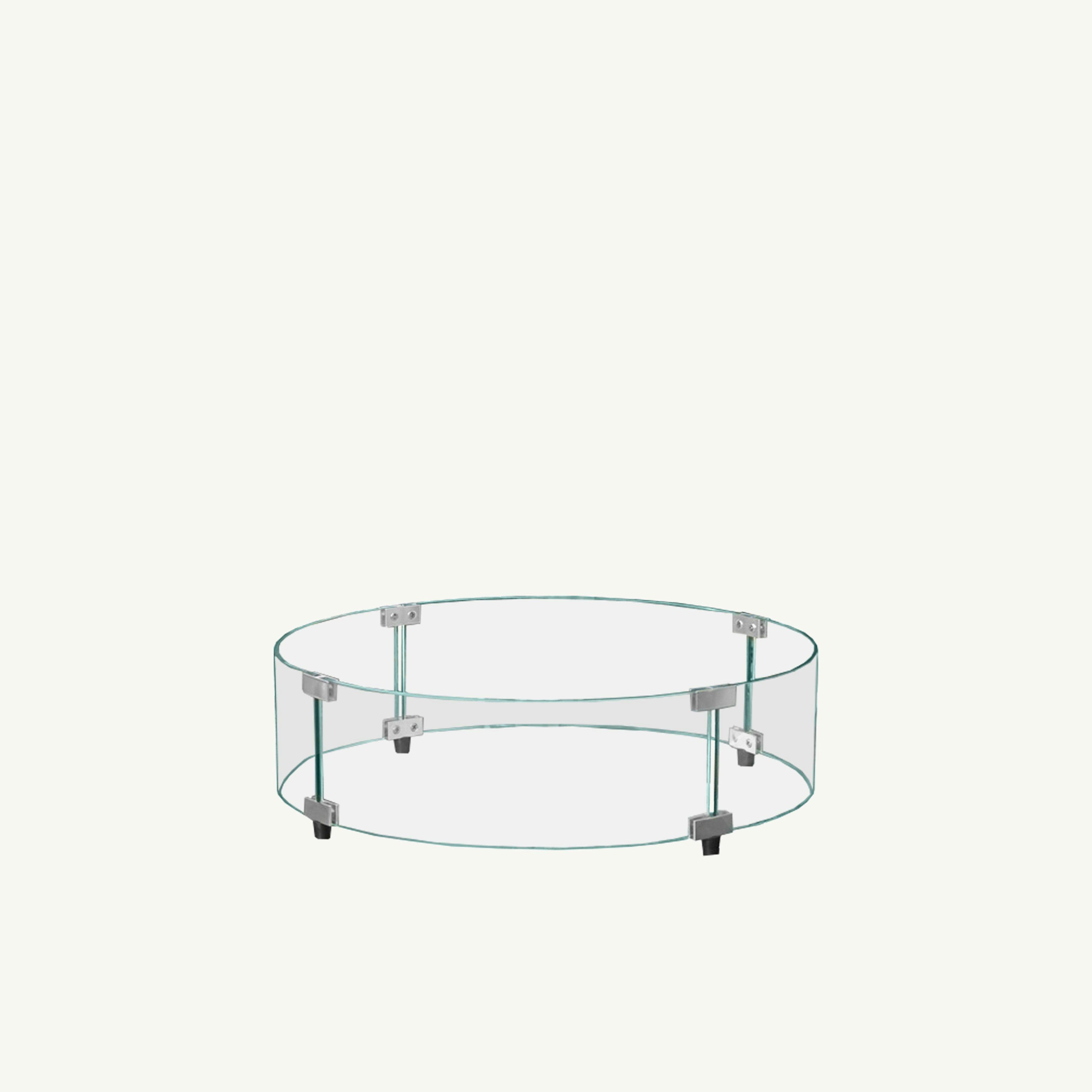 Wind Guards Round Glass Wind Guard For 30" & 40" Firepits