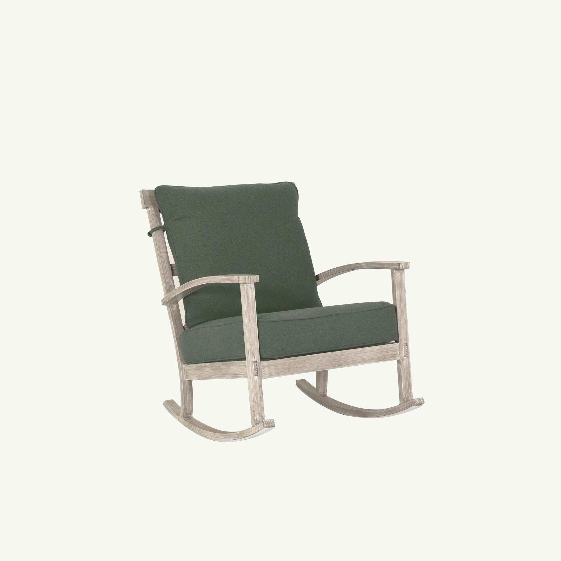Antler Hill Ultra High Back Cushioned Lounge Rocking Chair