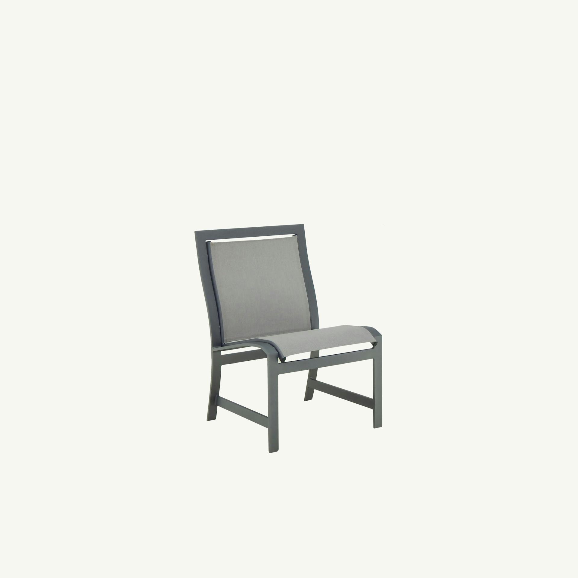 Moderna Sling Dining Armless Chair