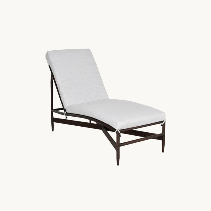 Largo Cushioned Armless Chaise